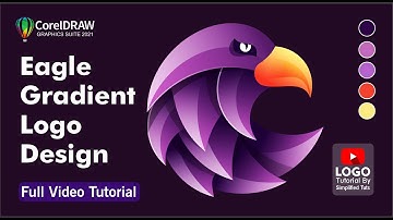 Eagle Gradient Colorful Logo Design Tutorial | By Ashish Rastogi | Simplified Tuts