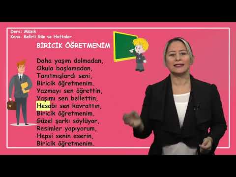 Biricik Öğretmenim(Müzik Dersi 3.Sınıf)