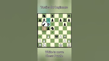 Chess tactics for beginners #learnchesstrapin30seconds #chess #learnchesstactics