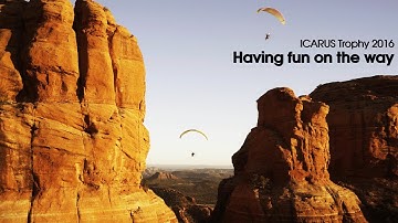 Having FUN on the way. Epic 1900km bivouac paramotor adventure - ICARUS Trophy 2016 SCOUT Paramotor