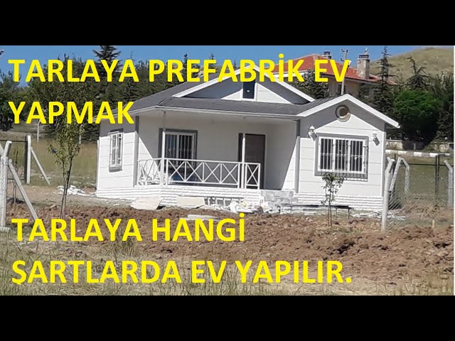 tarlaya ev yapma şartları