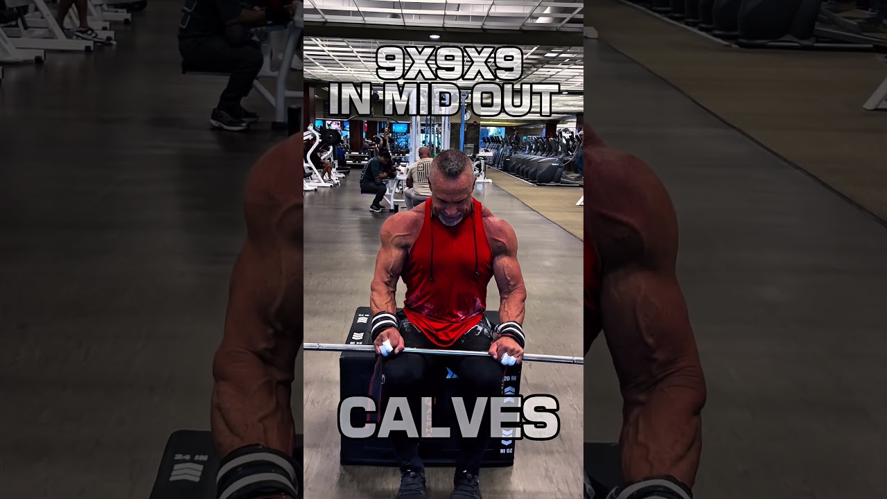 CALVE BLITZ 9X9X9 IN MID OUT TOE POSITION #workout #motivation #muscle #workouttips #exercise