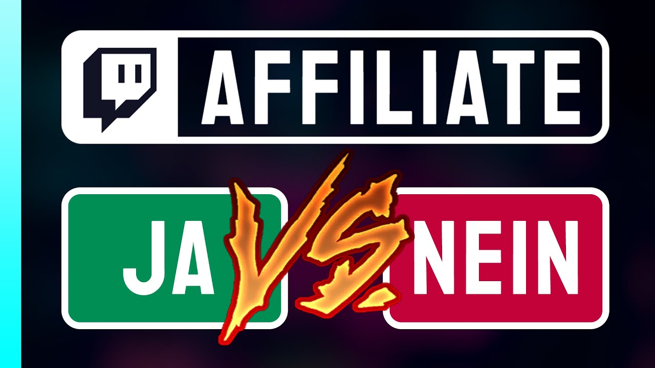 New Update Lohnt es sich Twitch Affiliate zu werden?