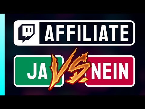 Lohnt es sich Twitch Affiliate zu werden?