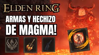 Elden Ring - PODEROSAS ARMAS Y HECHIZO DE MAGMA!