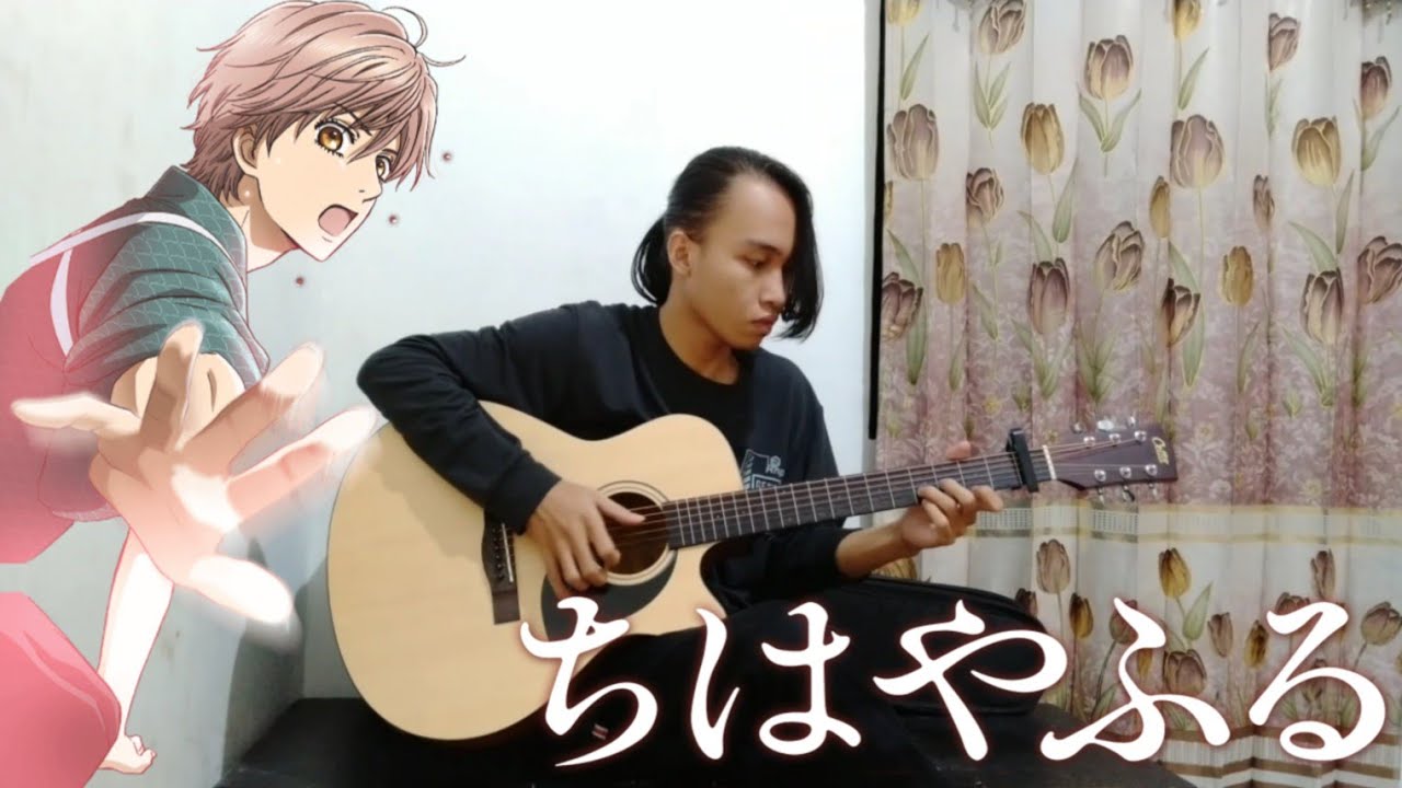 Chihayafuru Ed 3 Hitomebore By Band Harassment Fingerstyle Guitar Cover Chords Chordify