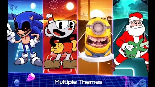 Sonic 🆚 The Digital Circus 🆚 Minions 🆚 Jangle Bells 🎶🔥Who is the best ....💥💫