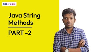 Java String Methods - Part 2