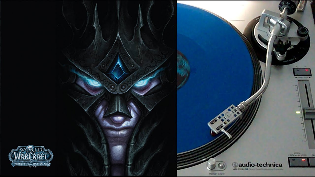 World Of Warcraft: Wrath Of The Lich King Soundtrack - OST vinyl LP face A (Iam8bit)
