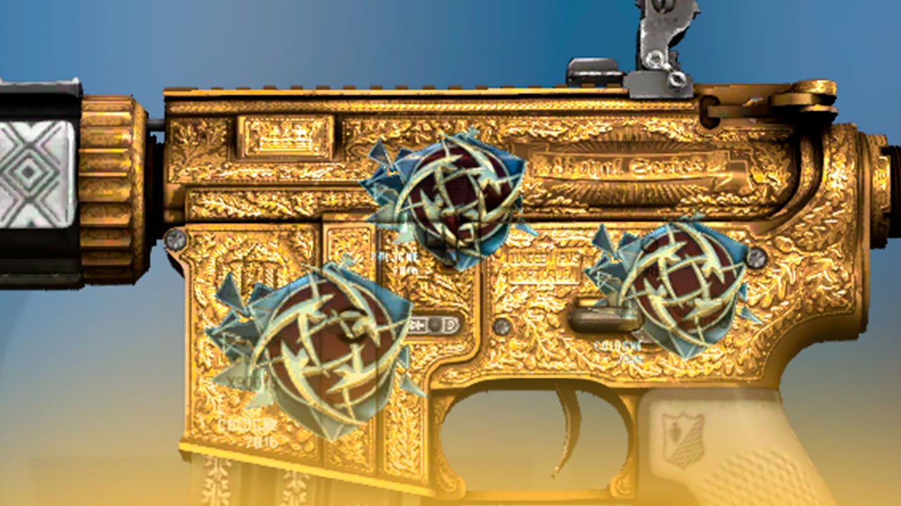 [M4A4 | Royal Paladin] Sticker Combinations - CSGO