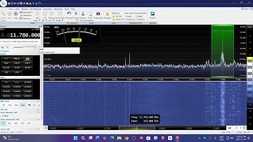 Radio Nacional Amazonas Brazil 11780 kHz Shortwave testing new GA490 magnetic loop antenna