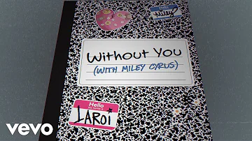 The Kid LAROI, Miley Cyrus - WITHOUT YOU (With Miley Cyrus - Official Lyric Video)