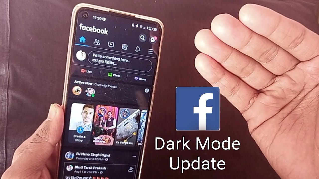 Facebook Dark Mode New Update 2020