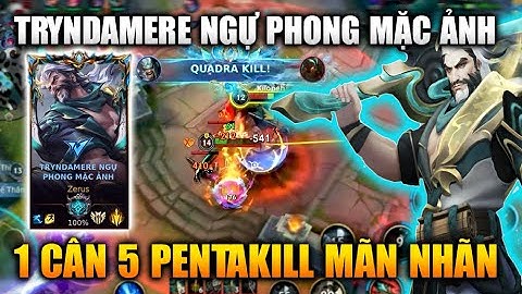 [LMHT Tốc Chiến] Tryndamere Ngự Phong Mặc Ảnh Pentakill Mãn Nhãn