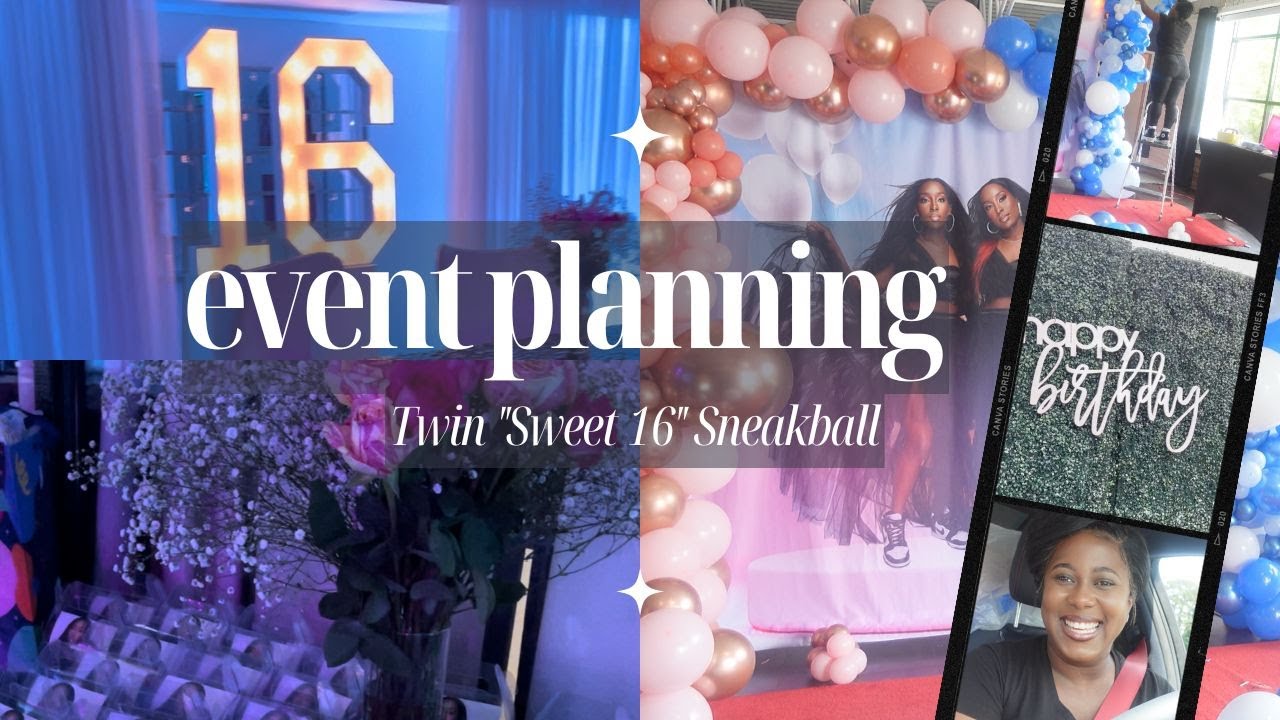 EVENT PLANNING TWINS SWEET 16 SNEAKERBALL PARTY VENUE DECOR event-planning-twins-sweet-16-sneakerball-party-venue-decor