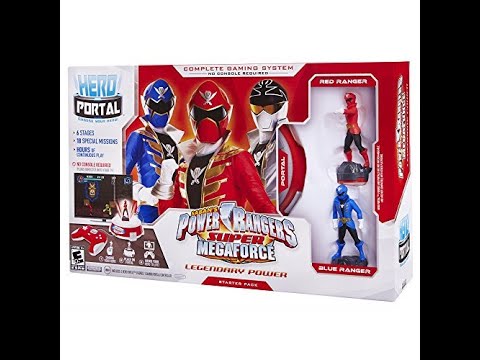 Plug n Play Games: Power Rangers Super Megaforce Hero Portal(All Characters)