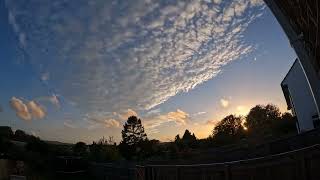 Cloud Time-Lapse. Different Directions, Changing Direction. What Is Going?