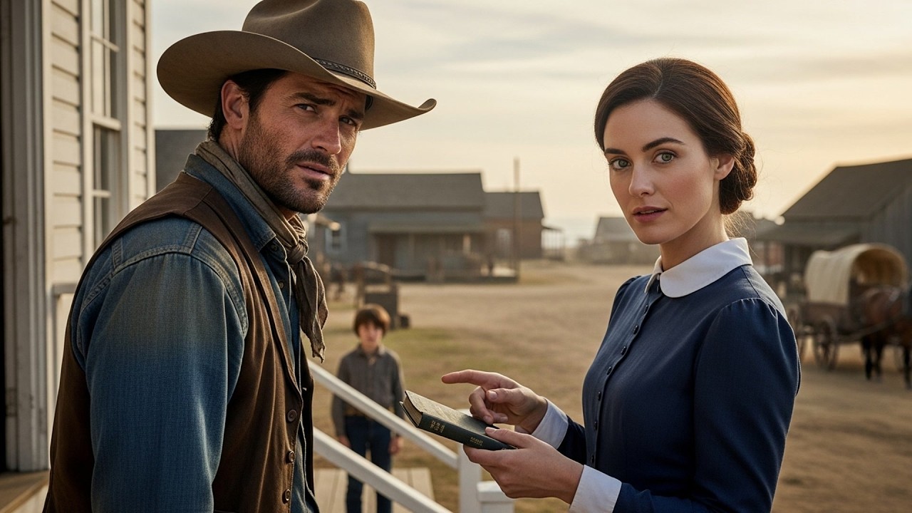 The Cowboy Had Three Kids And No Idea What To Do, She Showed Up And Taught Him Everything