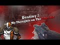 Destiny 2: My Thoughts On The Crucible