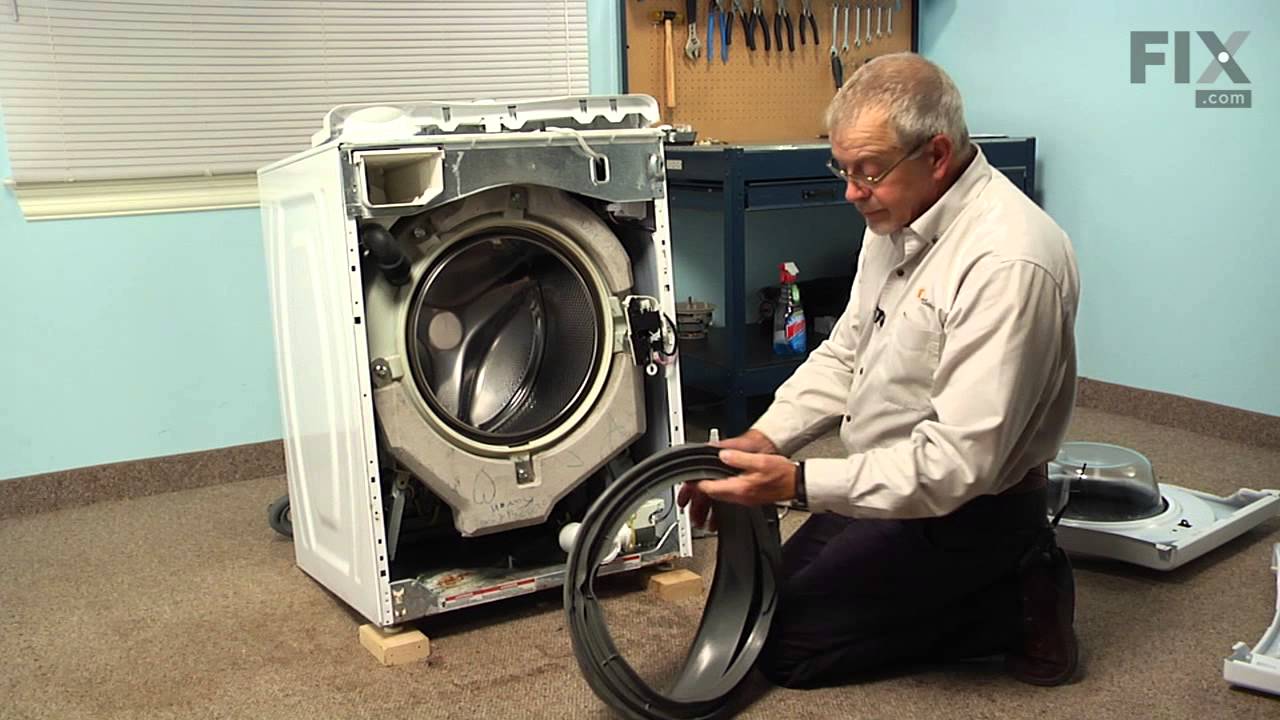 Kenmore Washer Repair How To Replace The Bellow Gray Youtube