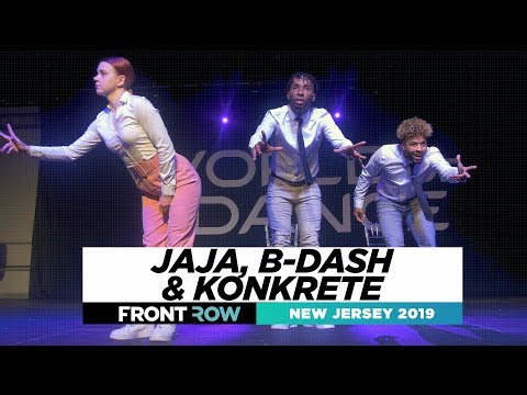 Jaja, B-dash & Konkrete | FRONTROW | World of Dance New Jersey 2019 | #WODNJ19