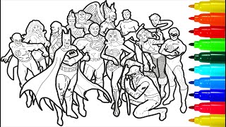 Avengers All the Heroes Coloring pages