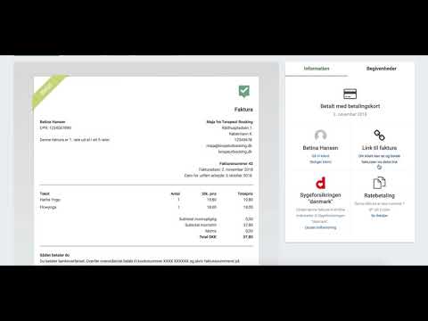 Video: Sådan Udsteder Du En Betaling