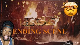 K.G.F Movie End Scene | Yash, Srinidhi Shetty, Ananth Nag, Ramachandra Raju, Achyuth Kumar(REACTION)