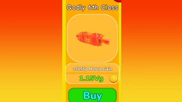 Unlock godly 6th class in nerzu lifting simulator 2 