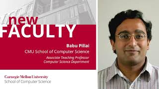 New Faculty Lightning Talks: Babu Pillai