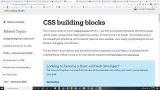 CSS - Building Blocks - Part01