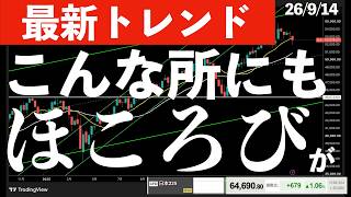 【最新トレンド】こんなところにも綻びが！NYダウ、TOPIXのチャートの変化！今週の注目ポイント　#米国株 #日経平均 #sp500 #soxl #nvda