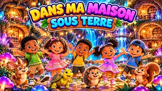Dans ma maison sous terre | Comptine pour enfants | Comptinesdelili