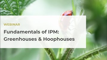 Fundamentals of IPM: Greenhouses & Hoophouses [Webinar]