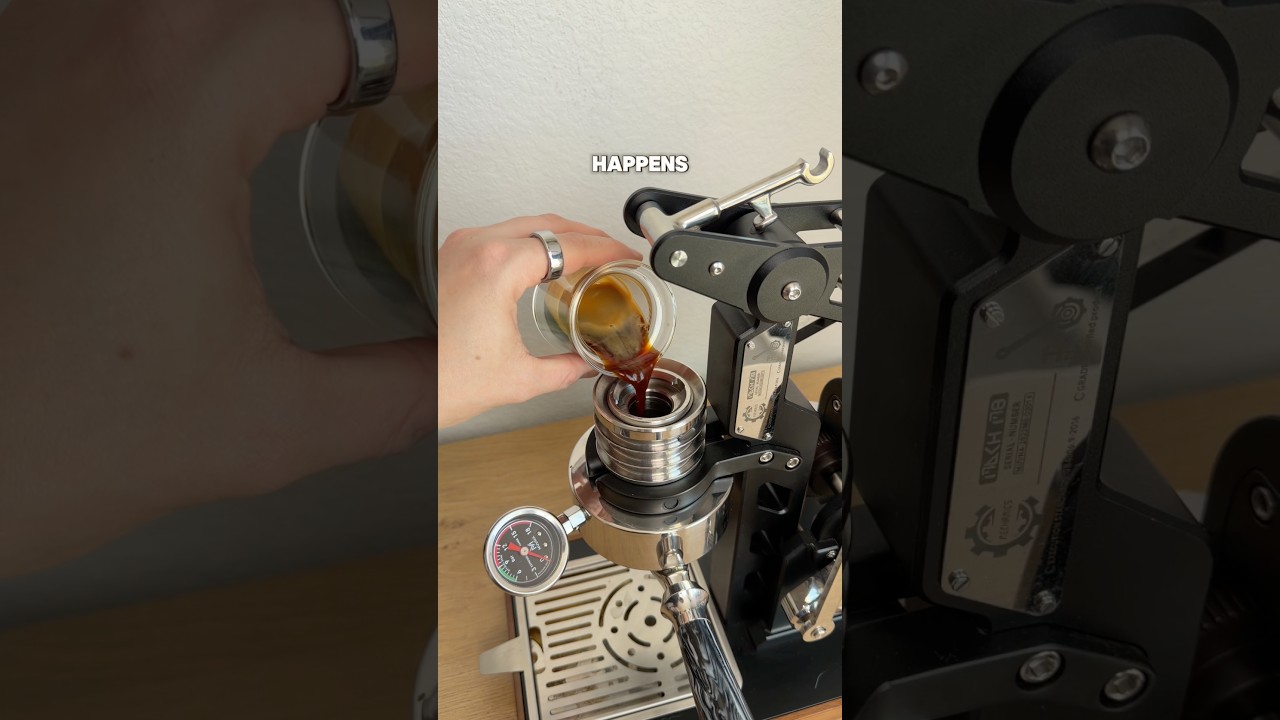 Brewing espresso with espresso