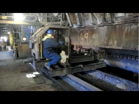 Punching the Tuyeres in the Peirce-Smith Converter at a Copper Smelter
