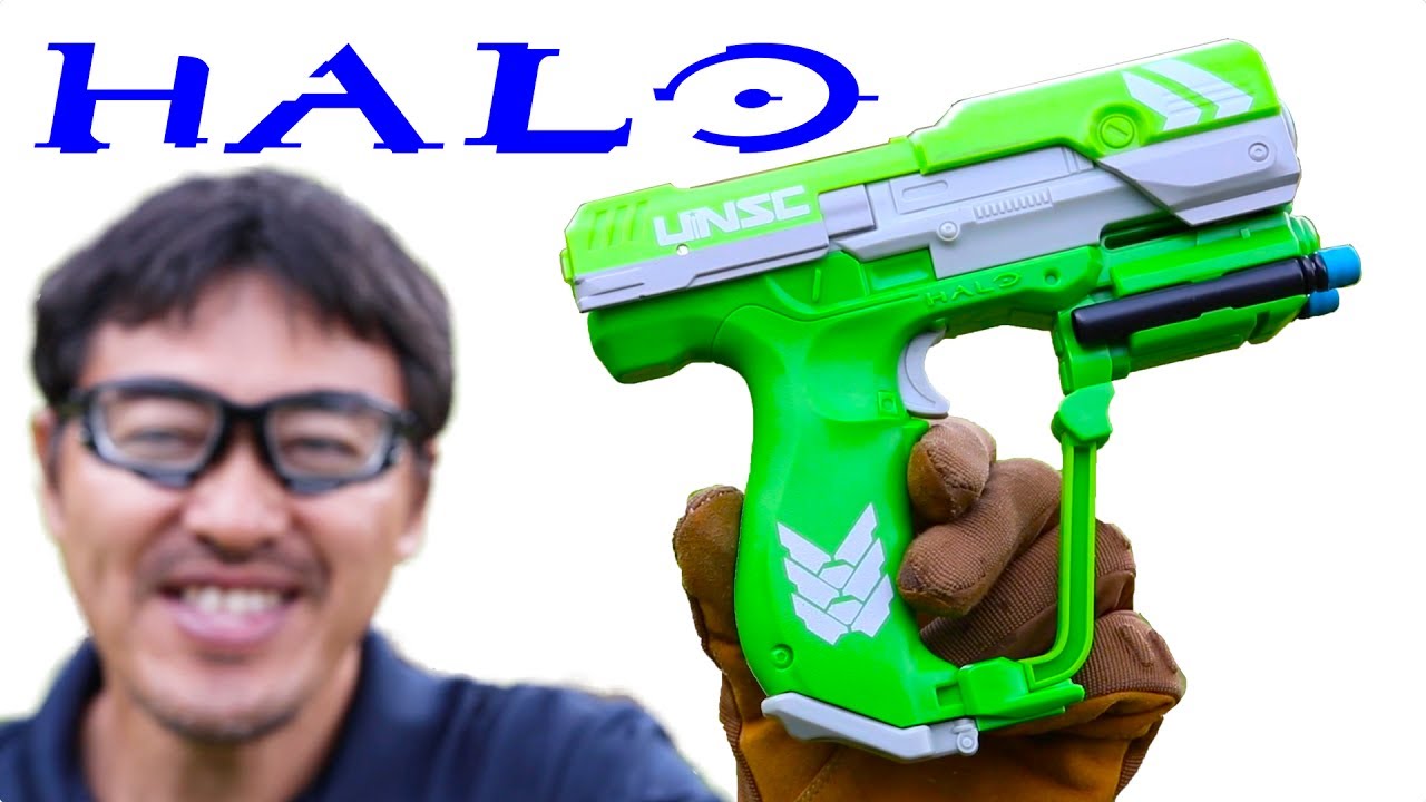 HALO UNSC M6 Blaster ナーフのようなダーツを撃てる！ マック堺 毎週