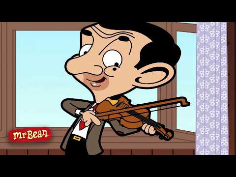 Can Mr Bean Learn How To Play The Violin? 🎻 | Mr Bean Animated Season 3 | Funny Clips | Mr Bean
