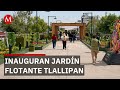 Brugada inaugura jardín flotante en Tlalpan tras meses de obras que afectaron a capitalinos