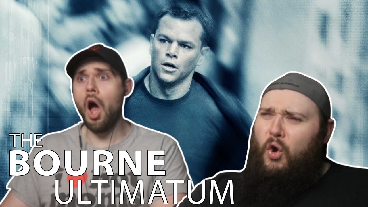 THE BOURNE ULTIMATUM (2007) TWIN BROTHERS FIRST TIME WATCHING MOVIE REACTION!