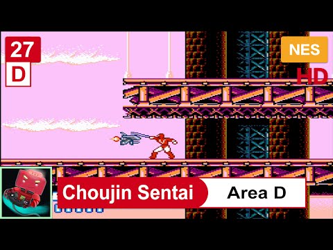 [Choujin Sentai Jetman] (NES) - Area D, 1080p Full HD