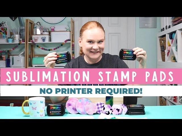 Artesprix Sublimation Ink Stamp Pads And Refills - Angie Holden The Country  Chic Cottage