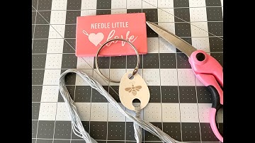 Flosstube Extra: How To Attach DMC Floss to A Floss Drop