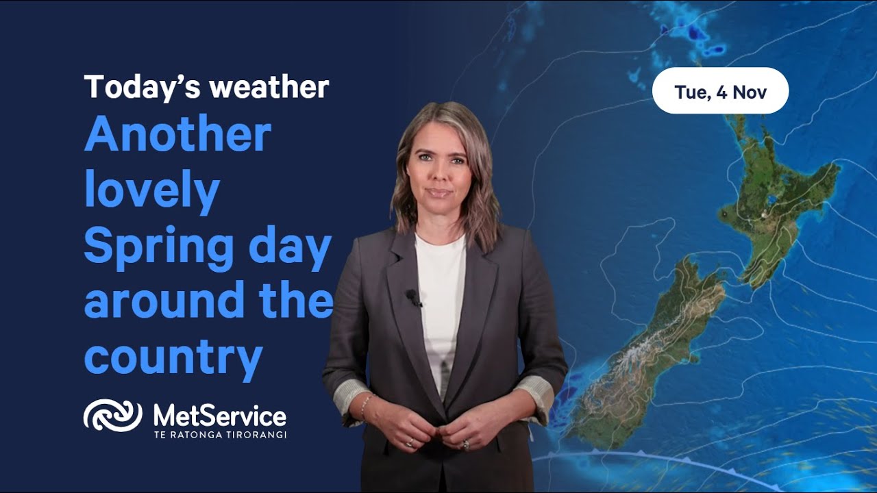 NZ Weather Forecast - Tuesday 4 November 2025 - YouTube