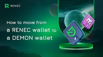 How to change from the purple RENEC wallet to the green Demon wallet?