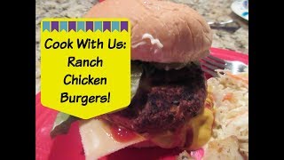 Cook With Us: Ranch Chicken Burgers | Cooking for Two