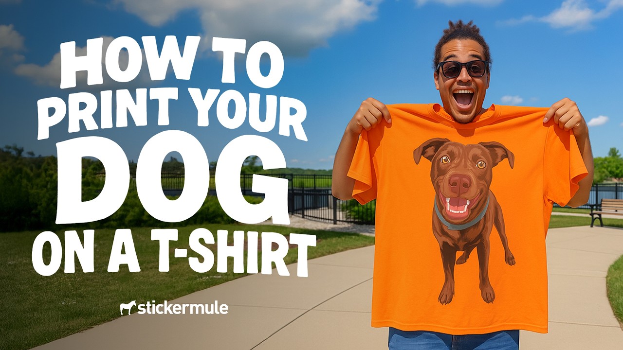 How to print your dog on a t-shirt