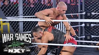 Adam Cole spikes Pat McAfee with a Panama Sunrise: NXT TakeOver: WarGames (WWE Network Exclusive)