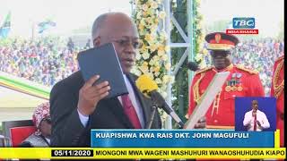 Rais Magufuli Akila Kiapo