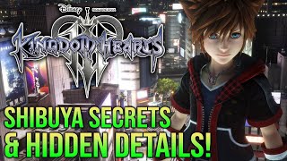 Kingdom Hearts 3 - Shibuya Secrets & Hidden Details! - Out of Bounds